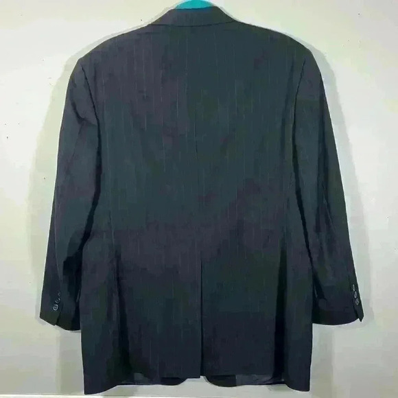 Brooks Brothers Men’s Wool Blazer Sports Coat Size 42 Regular Pinstripe USA Made - Picture 2 of 9